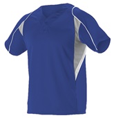 Adult & Youth 2-Button Henley Baseball Jersey (Black,Orange,Forest,Gray,Navy,Purple,Royal,Red,Sky,WT