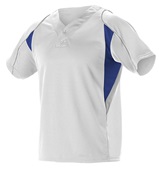 Adult & Youth 2-Button Henley Baseball Jersey (Black,Orange,Forest,Gray,Navy,Purple,Royal,Red,Sky,WT