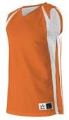  Women's Reversible Basketball Jerseys (Burnt Orange/WT & Charcoal/WT)