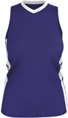 Womens Lightweight Single Ply Basketball Jersey (Maroon,Purple,Vegas Gold)