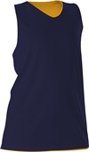 Womens Reversible Basketball Tank (Navy/Gold) Outside: NAVY, Inside: GOLD Primary