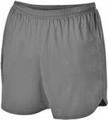 Mens 4" Inseam Track Shorts, No Pocket (Black,Charcoal,Forest,Maroon,Navy,Royal,Red)