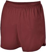 Mens 4" Inseam Track Shorts, No Pocket (Black,Charcoal,Forest,Maroon,Navy,Royal,Red)