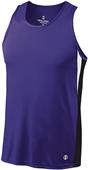 Holloway Adult Dry-Excel Vertical Track Singlets 221040 PURPLE/BLACK/WHITE Primary