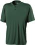 Adult Youth 2-Button Semi-Fitted Shirts (Black,Cardinal,Maroon,Forest,Navy,Orange,Purple,Royal,Red,W FOREST Primary
