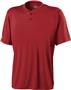 Adult Youth 2-Button Semi-Fitted Shirts (Black,Cardinal,Maroon,Forest,Navy,Orange,Purple,Royal,Red,W SCARLET Primary