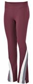 Womens/ Girls Zippered-Leg, Wide Waistband Warm-Up Pants