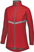 Womens Inside/Outside Pockets Soft Shell Jacket (Black,Carbon,Navy,Royal,Red,White)