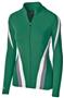 Womens Inside Pockets Full Zip Jacket (Black,Forest,Navy,Red) FOREST/ GRAPHITE/ WHITE Primary