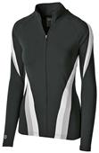 Womens Inside Pockets Full Zip Jacket (Black,Forest,Navy,Red)