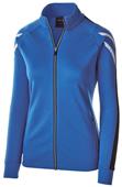 Womens Pocketed Heather Jacket (Black,Maroon,Navy,Royal,Red)