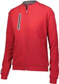 Womens Inside/Outside Pockets Full Zip Jacket (Forest,Kelly,Maroon,Orange,Purple,Royal,Red)