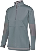 Womens Half Zip Pullover (Black,Forest,Graphite,Maroon,Navy,Royal,Red,White)