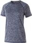 Womens Short Sleeve Heather T Shirt (Black,Cardinal,Forest,Graphite,Kelly,Gold,Maroon,Navy,Orange,Pi NAVY HEATHER Primary
