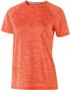 Womens Short Sleeve Heather T Shirt (Black,Cardinal,Forest,Graphite,Kelly,Gold,Maroon,Navy,Orange,Pi ORANGE HEATHER Primary