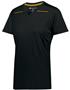 Womens V-NeckTagless T Shirt (Black,Forest,Graphite,Kelly,Maroon,Navy,Purple,Royal,Red,White) BLACK/GOLD Primary