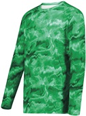 Youth Long Sleeve T Shirt (Black,Sky,Forest,Gold,Navy,Orange,Purple,Royal,red,Silver)