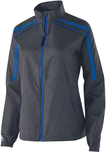 Womens 2-Color, Dropped Tail, Duel Inside Pockets Lightweight Jacket. Decorated in seven days or less.