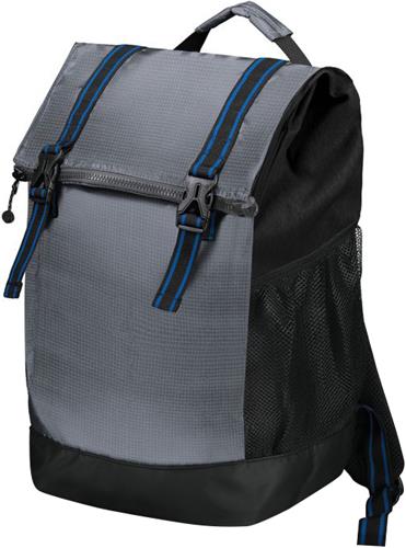 Sports Backpack/Bag (12"W x 17"H x 8"D)....(Black,Carbon,Graphite,Navy,Silver). Embroidery is available on this item.