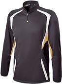 Adult Ziped Pockets,1/4 Zip Pullover (Black,Forest,Maroon,Navy,Purple)