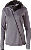 Womens Angled Heather Jacket (Gray,Black,Navy,Royal,Scarlet)