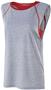 Holloway Juniors Heather Tank Shirt (Black,Blue,Orange,Yellow,Lime,Navy,Royal,Red,White) ATHLETIC HEATHER/SCARLET Primary