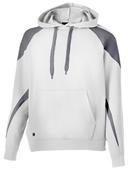 Holloway Youth Prospect Hoodie 229646 WHITE/ CHARCOAL HEATHER Primary