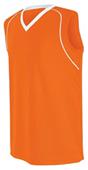 Womens Girls Flex Sleeveless Jerseys ORANGE/WHITE Primary
