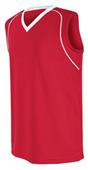 Womens Girls Flex Sleeveless Jerseys SCARLET/WHITE Primary