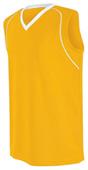 Womens Girls Flex Sleeveless Jerseys ATHLETIC GOLD/WHITE Primary