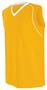 Womens Girls Flex Sleeveless Jerseys ATHLETIC GOLD/WHITE Primary