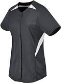 High Five Womens & Girls Galaxy Full Button Softball Jersey