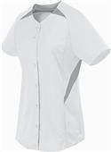 High Five Womens & Girls Galaxy Full Button Softball Jersey