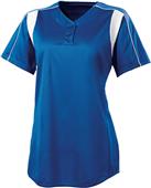 High Five Women Girls Double Play Softball Jersey