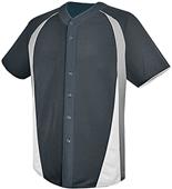 Youth 2-Color, Full-Button Baseball Jersey