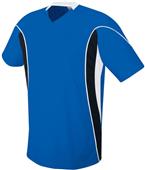 High Five Adult HELIX Soccer Jerseys 322740 ROYAL/BLACK/WHITE Primary