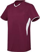 High Five Adult & Youth Globe Athletic Jersey MAROON/WHITE Primary