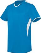 High Five Adult & Youth Globe Athletic Jersey POWER BLUE/WHITE Primary