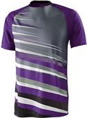 High Five Adult Youth Galactic Soccer Jersey PURPLE/BLACK/GRAPHITE Primary