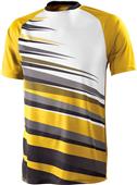High Five Adult Youth Galactic Soccer Jersey ATHLETIC GOLD/BLACK/WHITE Primary