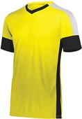 High Five Adult Youth Wembley Soccer Jersey POWER YELLOW/BLACK/WHITE Primary