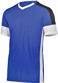 High Five Adult Youth Wembley Soccer Jersey ROYAL/WHITE/BLACK Primary