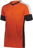 High Five Adult Youth Wembley Soccer Jersey ORANGE/BLACK/WHITE Primary