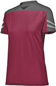 High Five Ladies Anfield Soccer Jersey 322952 MAROON/BLACK/WHITE Primary
