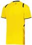 Adult/ Youth Millennium 2-Color Soccer Jersey ELECTRIC YELLOW/BLACK Primary