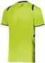  Adult/ Youth Millennium 2-Color Soccer Jersey LIME/BLACK Primary
