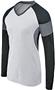 High Five Raptor Long Sleeve Volleyball Jerseys Womens & Girls WHITE/BLACK/GRAPHITE Primary