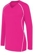 High 5 Womens Girls Long Sleeve Solid Volleyball Jersey