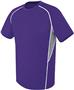 High Five Adult Youth Evolution Short Sleeve Jerseys PURPLE/GRAPHITE/WHITE Primary