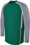 High Five Adult Youth Evolution Long Sleeve Jerseys FOREST/GRAPHITE/WHITE Primary